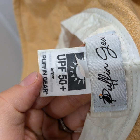 Puffin Gear Sun Protection Classic Linen/Cotton Hat - Wheat XL - Made in Canada - Picture 2 of 7